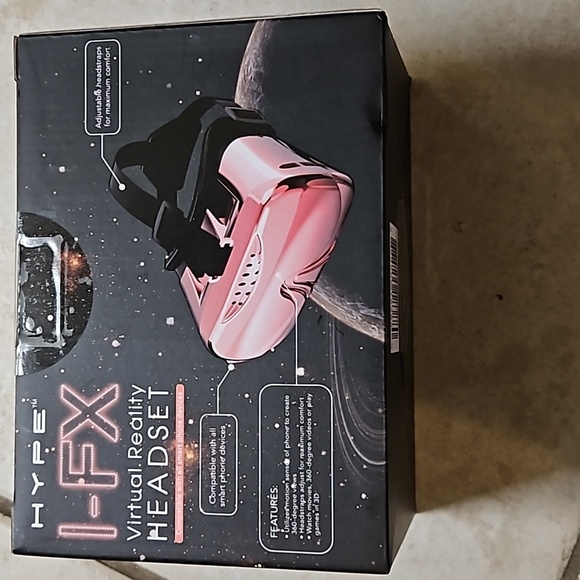 Hype I-Fx Virtual Reality Headset Compatible with All Smart Phones 360° Views - Picture 3 of 9